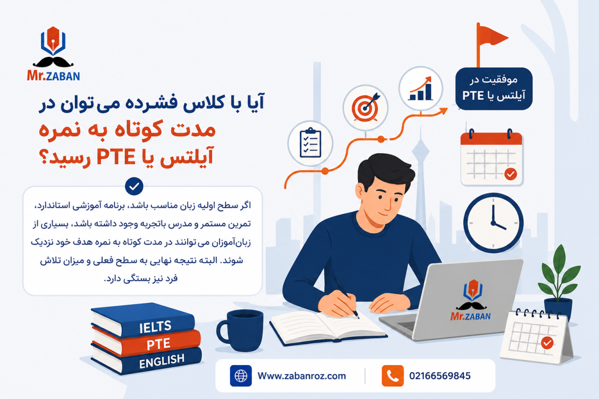 تدریس خصوصی فشرده زبان برای مهاجرت