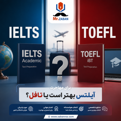 برای مهاجرت آیلتس بهتر است یا تافل