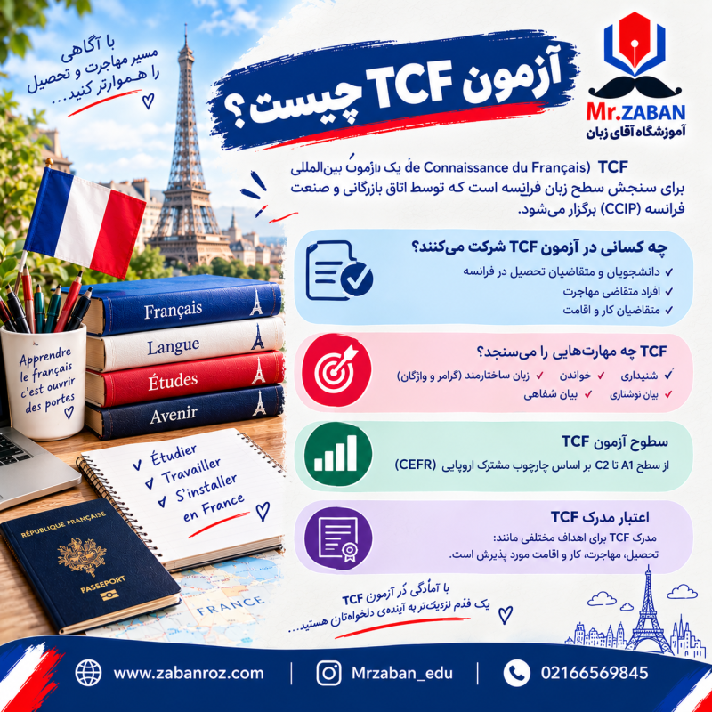 آزمون TCF چیست