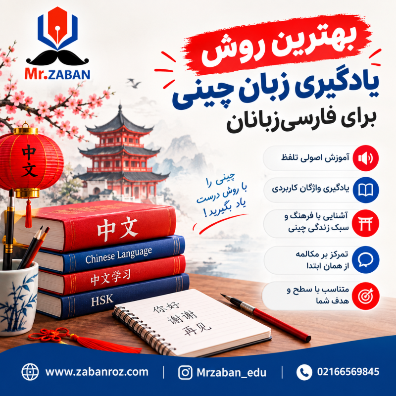 بهترین روش یادگیری زبان چینی