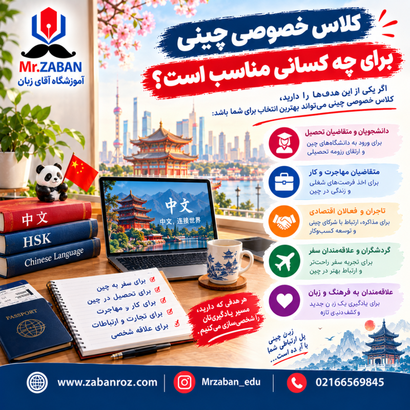 کلاس خصوصی چینی برای چه کسانی مناسب است
